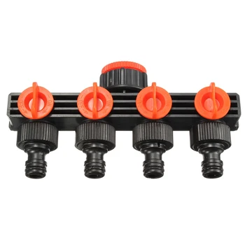 1/2 4-Way Garden Hose Splitter Water Connector Distributor for Tap Faucet
1/2 4-Way Garden Hose Splitter Water Connector Distributor for Tap Faucet