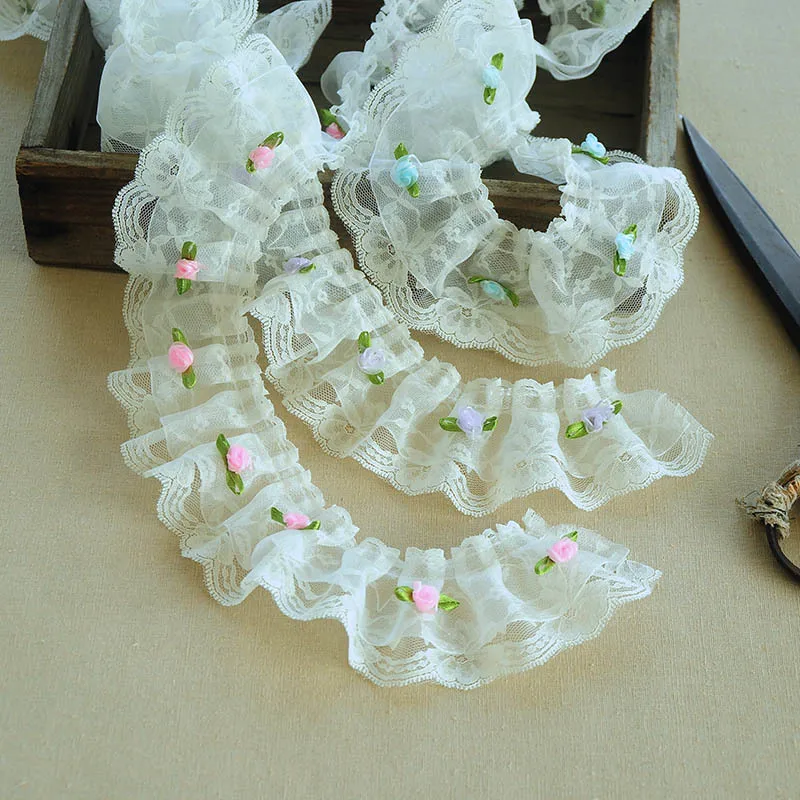 White Double Layer Mesh Gauze Color Appliqu Lace DIY Collar Cuff Puff Skirt Hem Banding Children S Toy Clothing Sewing Material
White Double Layer Mesh Gauze Color Appliqu Lace DIY Collar Cuff Puff Skirt Hem Banding Children S Toy Clothing Sewing Material