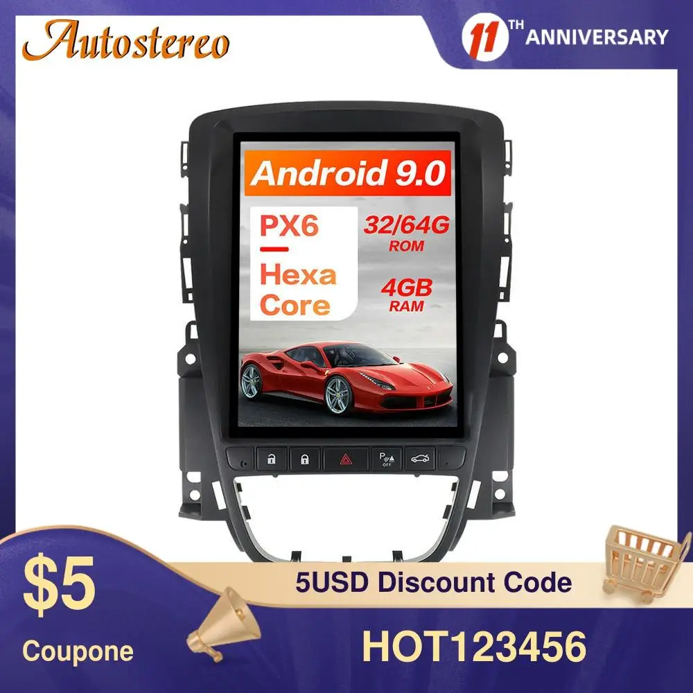 For Opel Astra J 2009-2016 4G SIM Tesla Style Android 9.0 Car Player GPS Navigation Stereo Headunit Multimedia Player Auto Radio
For Opel Astra J 2009-2016 4G SIM Tesla Style Android 9.0 Car Player GPS Navigation Stereo Headunit Multimedia Player Auto Radio