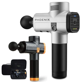Phoenix A2 Massage Gun Professional Muscle Massage Gun Powerful Body Massage Relaxation Equipment Deep Muscle Massager for Adult
Phoenix A2 Massage Gun Professional Muscle Massage Gun Powerful Body Massage Relaxation Equipment Deep Muscle Massager for Adult
