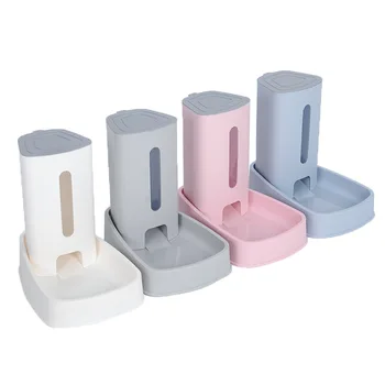 JORMEL 3.8L Two Styles Pet Automatic Feeder Small Size Large Capacity Cat Dog Water Feeder with Non-slip base Pet Food Container
JORMEL 3.8L Two Styles Pet Automatic Feeder Small Size Large Capacity Cat Dog Water Feeder with Non-slip base Pet Food Container