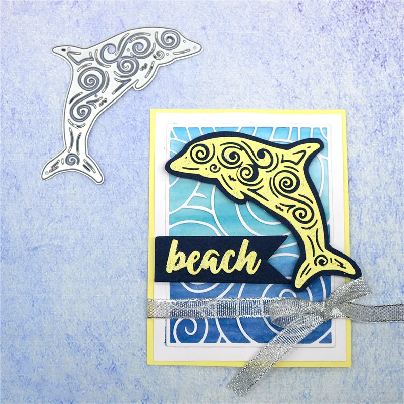 Naifumodo Ocean Dies Dolphin Metal Cutting Dies New 2019 Dies Xmas Scrapbooking Card Making Embossing Stencil DieCut Template
Naifumodo Ocean Dies Dolphin Metal Cutting Dies New 2019 Dies Xmas Scrapbooking Card Making Embossing Stencil DieCut Template
