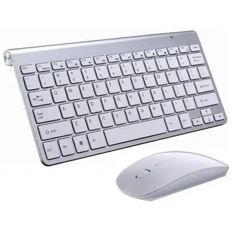 USB Wireless 2.4GHz Mini Keyboard Ultra-Thin Mouse Combo Kit Set For Desktops Laptops
USB Wireless 2.4GHz Mini Keyboard Ultra-Thin Mouse Combo Kit Set For Desktops Laptops