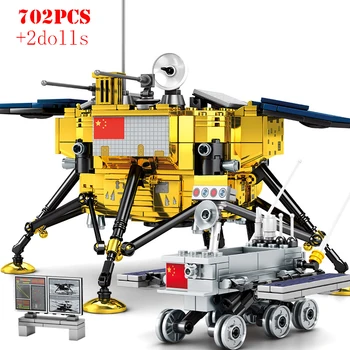 702pcs Ideas Creator Series Space Flight Lunar Probe Building Blocks Technic City Bricks Classic Cosmonaut Toy For Children Gift
702pcs Ideas Creator Series Space Flight Lunar Probe Building Blocks Technic City Bricks Classic Cosmonaut Toy For Children Gift