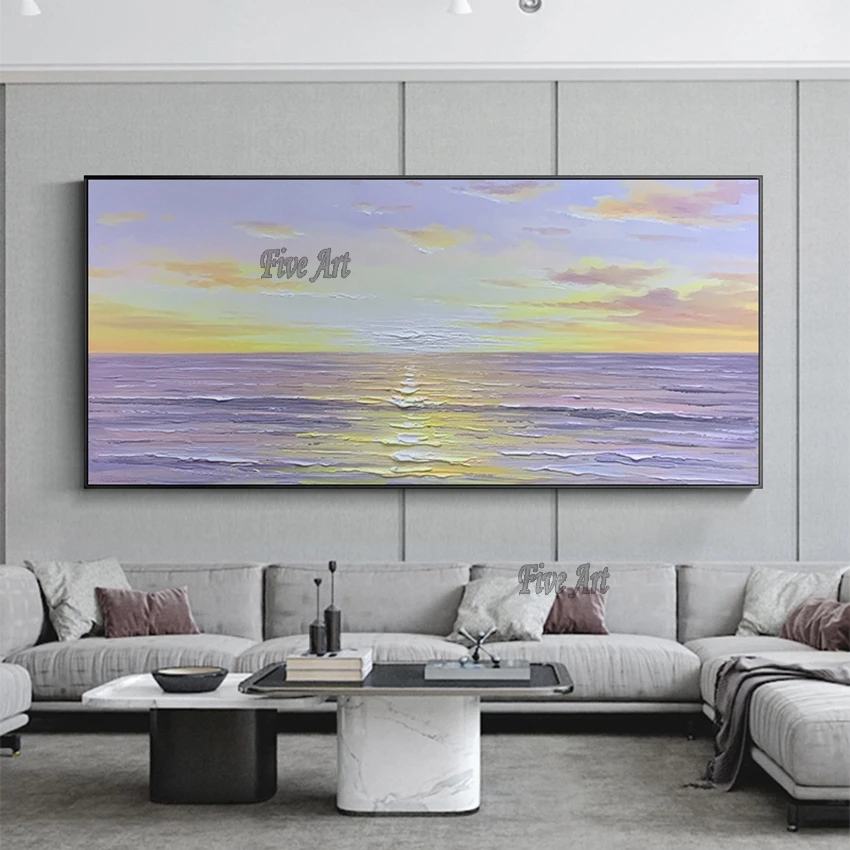 Abstract Seascape Knife Sunset Scenery Oil Painting Unframed Wall Art On Canvas Wall Picture Paintings For Hotel Hall Decor
Abstract Seascape Knife Sunset Scenery Oil Painting Unframed Wall Art On Canvas Wall Picture Paintings For Hotel Hall Decor