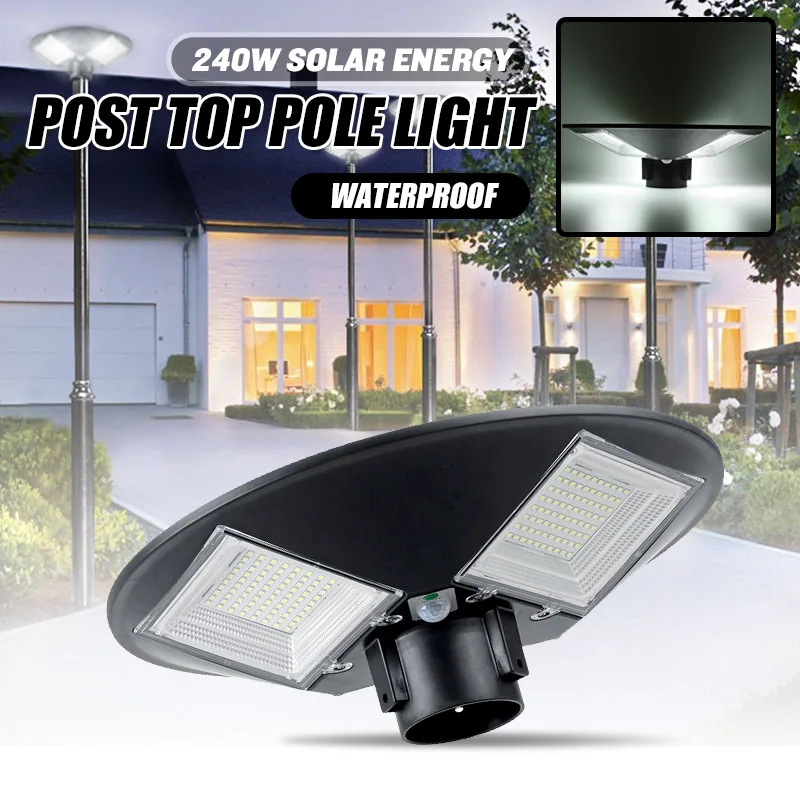 LED Post Top Pole Lights 240W Work Circular Area Light Fixture IP65 Waterproof Solar Garden Outdoor Lighting with Remote Control
LED Post Top Pole Lights 240W Work Circular Area Light Fixture IP65 Waterproof Solar Garden Outdoor Lighting with Remote Control