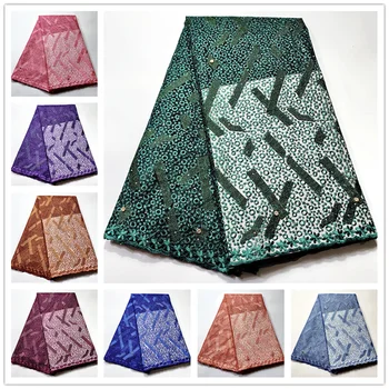 African Lace Fabric High Quality 2020 French Mesh Lace Fabric With Rhinestones Stones 5 Yards For Wedding Party Dress JY25F80
African Lace Fabric High Quality 2020 French Mesh Lace Fabric With Rhinestones Stones 5 Yards For Wedding Party Dress JY25F80