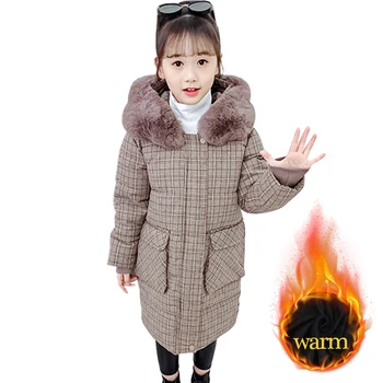 Girls Warm Parka Plaid Pattern Outerwear Coat For Girls Thick Warm Children's Jackets Winter Clothes For Girls
Girls Warm Parka Plaid Pattern Outerwear Coat For Girls Thick Warm Children's Jackets Winter Clothes For Girls