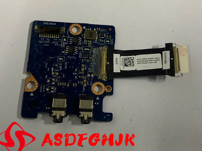 Б/у оригинальная аудиоплата для DELL Alienware Area 51m DDQ70 LS-G881P 03FK2C 3FK2C 100% TESED OK
Б/у оригинальная аудиоплата для DELL Alienware Area 51m DDQ70 LS-G881P 03FK2C 3FK2C 100% TESED OK