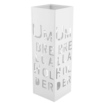 Home White Iron Hollowed Umbrella Storage Basket Stand Holder Rack Draining Hallway Entryway Office
Home White Iron Hollowed Umbrella Storage Basket Stand Holder Rack Draining Hallway Entryway Office