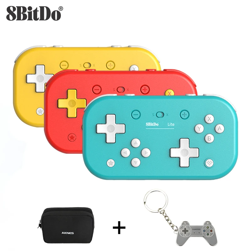 8BitDo Lite Bluetooth Gamepad for Nintend Switch Lite Wireless Bluetooth Game Controller For NS Switch Windows Yellow Red Blue
8BitDo Lite Bluetooth Gamepad for Nintend Switch Lite Wireless Bluetooth Game Controller For NS Switch Windows Yellow Red Blue