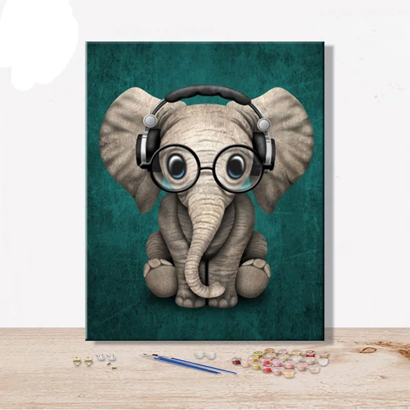 Elephant Animal Draw coloring by numbers Modern Art pictures Handmade Amusing Oil canvas painting by numbers Home wedding Decor
Elephant Animal Draw coloring by numbers Modern Art pictures Handmade Amusing Oil canvas painting by numbers Home wedding Decor