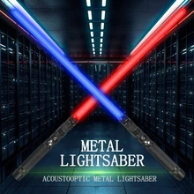 RGB Lightsaber Metal Handle 7 Color Changing Light Up Sword USB Rechargeable LED With Sound Effects Light Swords Christmas Gift
RGB Lightsaber Metal Handle 7 Color Changing Light Up Sword USB Rechargeable LED With Sound Effects Light Swords Christmas Gift