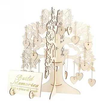 Hearts Pendant Wear Resistant Ornaments Craft Birthday Signing Card Guest Book Wooden DIY Baby Shower Wedding Wishing Tree Set
Hearts Pendant Wear Resistant Ornaments Craft Birthday Signing Card Guest Book Wooden DIY Baby Shower Wedding Wishing Tree Set