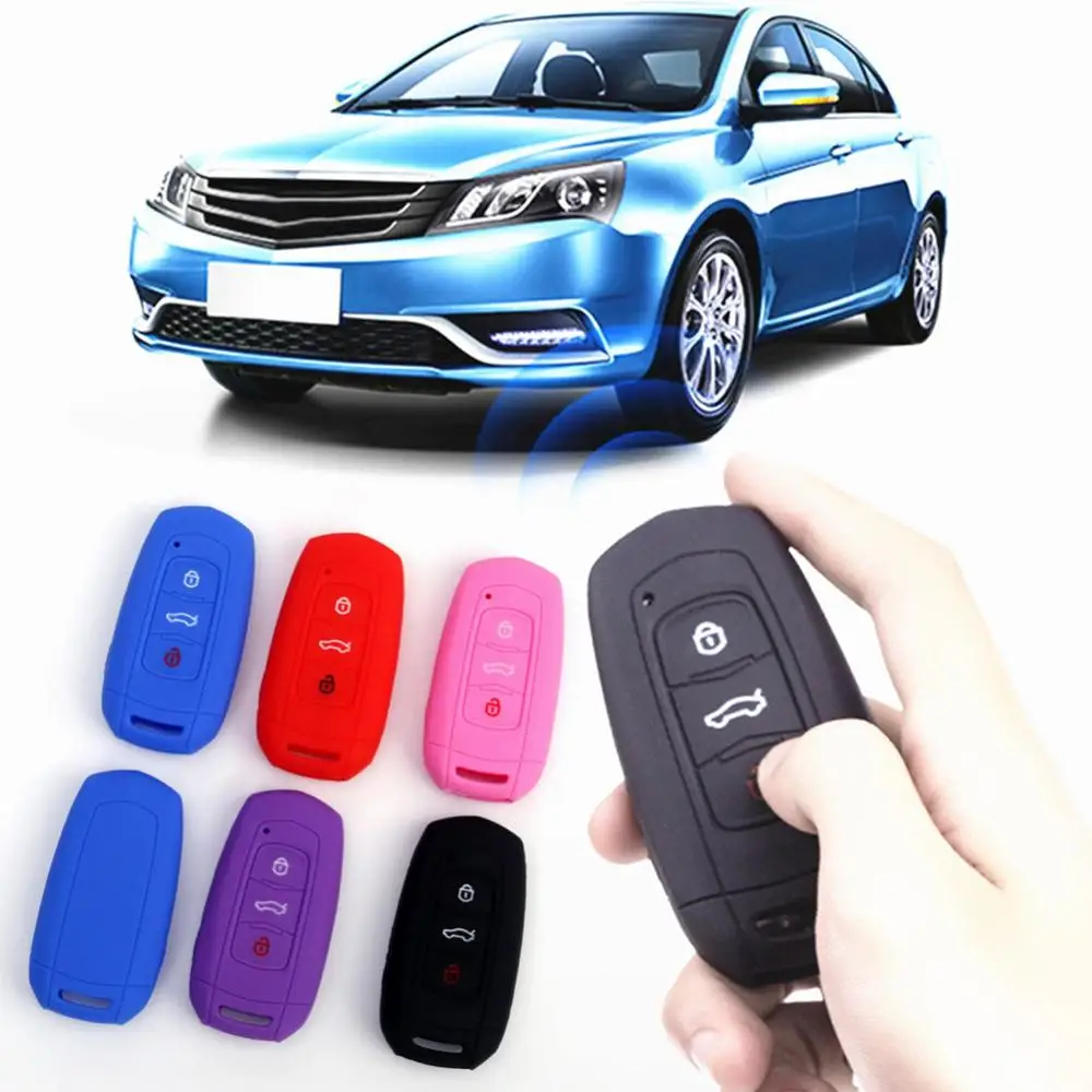 Flip Remote Car Key Case Cover Silicone Auto Key Fob Protector Shell Holder for Geely Emgrand EC7 EC718 EC715 Global Hawk GX7
Flip Remote Car Key Case Cover Silicone Auto Key Fob Protector Shell Holder for Geely Emgrand EC7 EC718 EC715 Global Hawk GX7