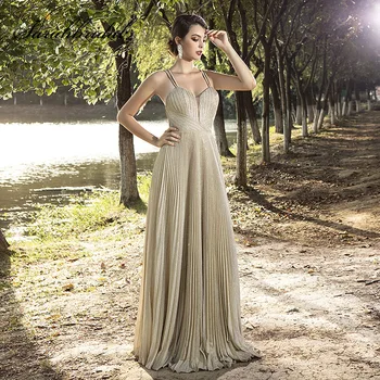 Sexy Sling Beauty Evening Dresses Host Dress 2019 Autumn and Winter Champagne Color Slim Prom Party Gown Real Pictures L5429
Sexy Sling Beauty Evening Dresses Host Dress 2019 Autumn and Winter Champagne Color Slim Prom Party Gown Real Pictures L5429