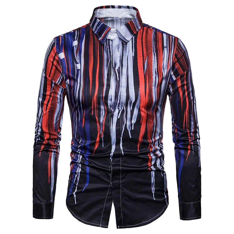 Men's shirts with long sleeves, men's ink-splashed shirts, printed shirts with long sleeves, men's shirts, men's shirts Full
Men's shirts with long sleeves, men's ink-splashed shirts, printed shirts with long sleeves, men's shirts, men's shirts Full