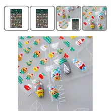 Exquisite Nail Decals Christmas Patterns Ultra Thin Xmas Snow Flake Snowman Nails Art Sticker Nail Slider Nail Sticker
Exquisite Nail Decals Christmas Patterns Ultra Thin Xmas Snow Flake Snowman Nails Art Sticker Nail Slider Nail Sticker