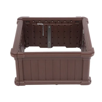 23.8 x 23.8 x 11.8 Inch Blow Molded Planting Frame Dark Brown
23.8 x 23.8 x 11.8 Inch Blow Molded Planting Frame Dark Brown