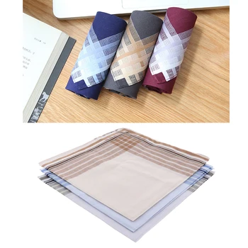 3x Assorted Handkerchief - Pocket Square - Hanky, Multi Grid Kerchief for Men 
3x Assorted Handkerchief - Pocket Square - Hanky, Multi Grid Kerchief for Men