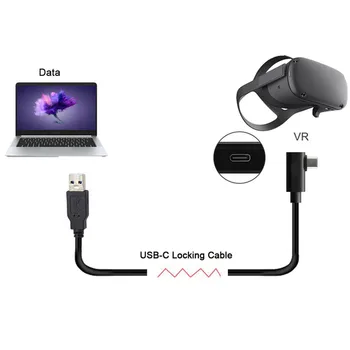 1.2/3/5M Data Cable High-speed Transmission Type-C USB 3.1 Angled Type Cable for Oculus Link VR Accessories
1.2/3/5M Data Cable High-speed Transmission Type-C USB 3.1 Angled Type Cable for Oculus Link VR Accessories