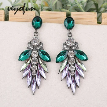 Veyofun Trendy Crystal Drop Earrings Party Long Dangle Earrings Fashion Jewelry for Women Gift Wholesale
Veyofun Trendy Crystal Drop Earrings Party Long Dangle Earrings Fashion Jewelry for Women Gift Wholesale