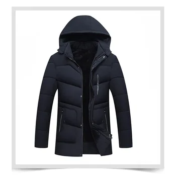 Winter Men's Warm Parka Cotton Thick Padded Coats Velvet Jackets Overcoat Male Outerwear Mens Brand Clothing T54
Winter Men's Warm Parka Cotton Thick Padded Coats Velvet Jackets Overcoat Male Outerwear Mens Brand Clothing T54