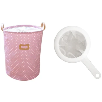 2 Pcs Accessories: 1 Pcs Micro-Nylon Mesh Filter with Handle Coffee Filter & 1 Pcs Waterproof Laundry Storage Baskets
2 Pcs Accessories: 1 Pcs Micro-Nylon Mesh Filter with Handle Coffee Filter & 1 Pcs Waterproof Laundry Storage Baskets