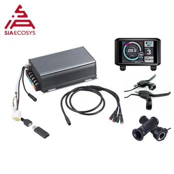 SVMC72150 UKC TFT version display svmc series controller for 3000w Electric Bicycle Motor with bluetooth adapter
SVMC72150 UKC TFT version display svmc series controller for 3000w Electric Bicycle Motor with bluetooth adapter