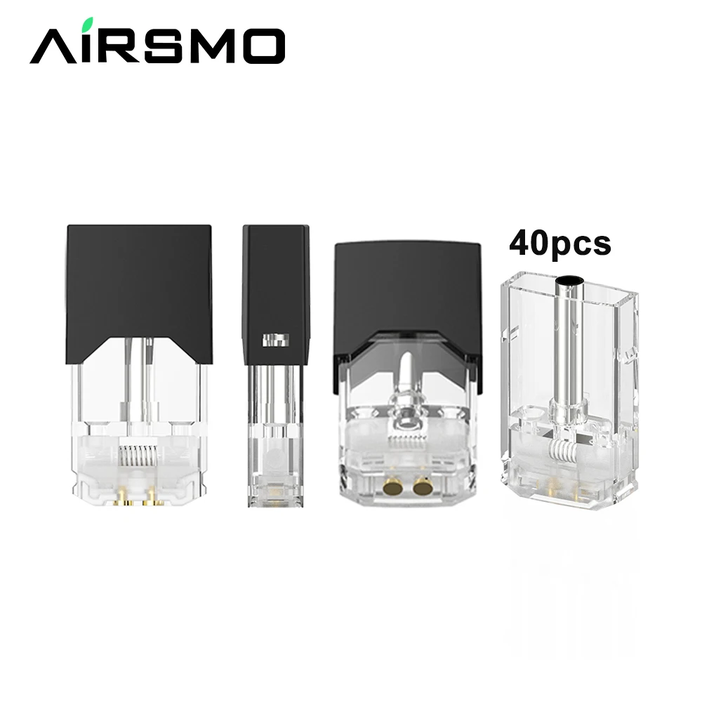 40 pcs 0.7ml Capacity E-cigarette Replacement Pods Original Resistance Refillable Pod Vape Pen Electronic Cigarette Atomizers
40 pcs 0.7ml Capacity E-cigarette Replacement Pods Original Resistance Refillable Pod Vape Pen Electronic Cigarette Atomizers