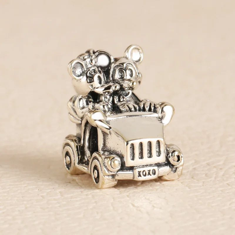 Free Shipping Authentic 925 Sterling Silver Mickey Minnie Vintage Car Charms Fit Pandora Bracelet For Women DIY Jewelry Beads
Free Shipping Authentic 925 Sterling Silver Mickey Minnie Vintage Car Charms Fit Pandora Bracelet For Women DIY Jewelry Beads