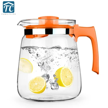 2000ml /1500ml Teapot Cold Water Kettle Large Capacity Reinforced Glass Pitcher Homeware Boiling Pot Juice Carafe Handgrip
2000ml /1500ml Teapot Cold Water Kettle Large Capacity Reinforced Glass Pitcher Homeware Boiling Pot Juice Carafe Handgrip