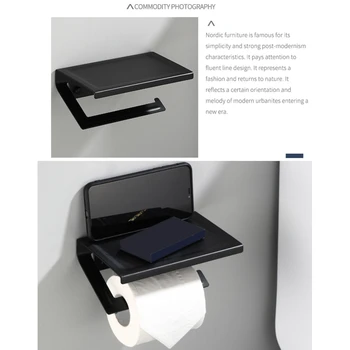 Wall Mounted Bathroom Accessories Practical Hanging Storage Toilet Paper Holder High Quality Multifunctional Toilet Storage Rack
Wall Mounted Bathroom Accessories Practical Hanging Storage Toilet Paper Holder High Quality Multifunctional Toilet Storage Rack