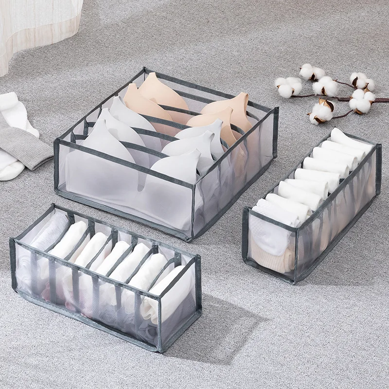 Underwear Socks Panties Fabric Drawer Compartments Storage Box Bra Container Bin Bedroom Organizer Tools Home Goods Accessories
Underwear Socks Panties Fabric Drawer Compartments Storage Box Bra Container Bin Bedroom Organizer Tools Home Goods Accessories