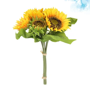1PC Beautiful Lifelike Creative Simulation Flower Fake Flower Sunflower Bouquet for Decoration Home Party Desk Wedding
1PC Beautiful Lifelike Creative Simulation Flower Fake Flower Sunflower Bouquet for Decoration Home Party Desk Wedding