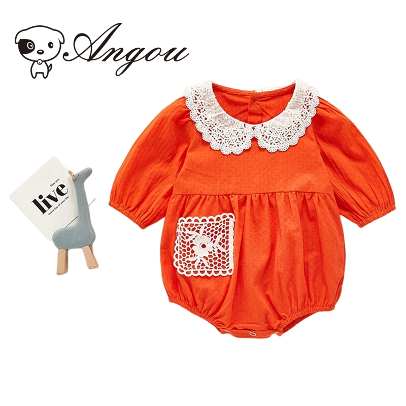 Angou Autumn Infant Baby Girl Lace Romper Long Sleeves Newborn Jumpsuit Sweet Princess One Piece Toddler Baby Clothes 0-3Yrs
Angou Autumn Infant Baby Girl Lace Romper Long Sleeves Newborn Jumpsuit Sweet Princess One Piece Toddler Baby Clothes 0-3Yrs