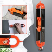 Protractor Construction Tools High Quality Profile Scribing Ruler Precise Contour Gauge with Lock Measuring Shape Tools
Protractor Construction Tools High Quality Profile Scribing Ruler Precise Contour Gauge with Lock Measuring Shape Tools