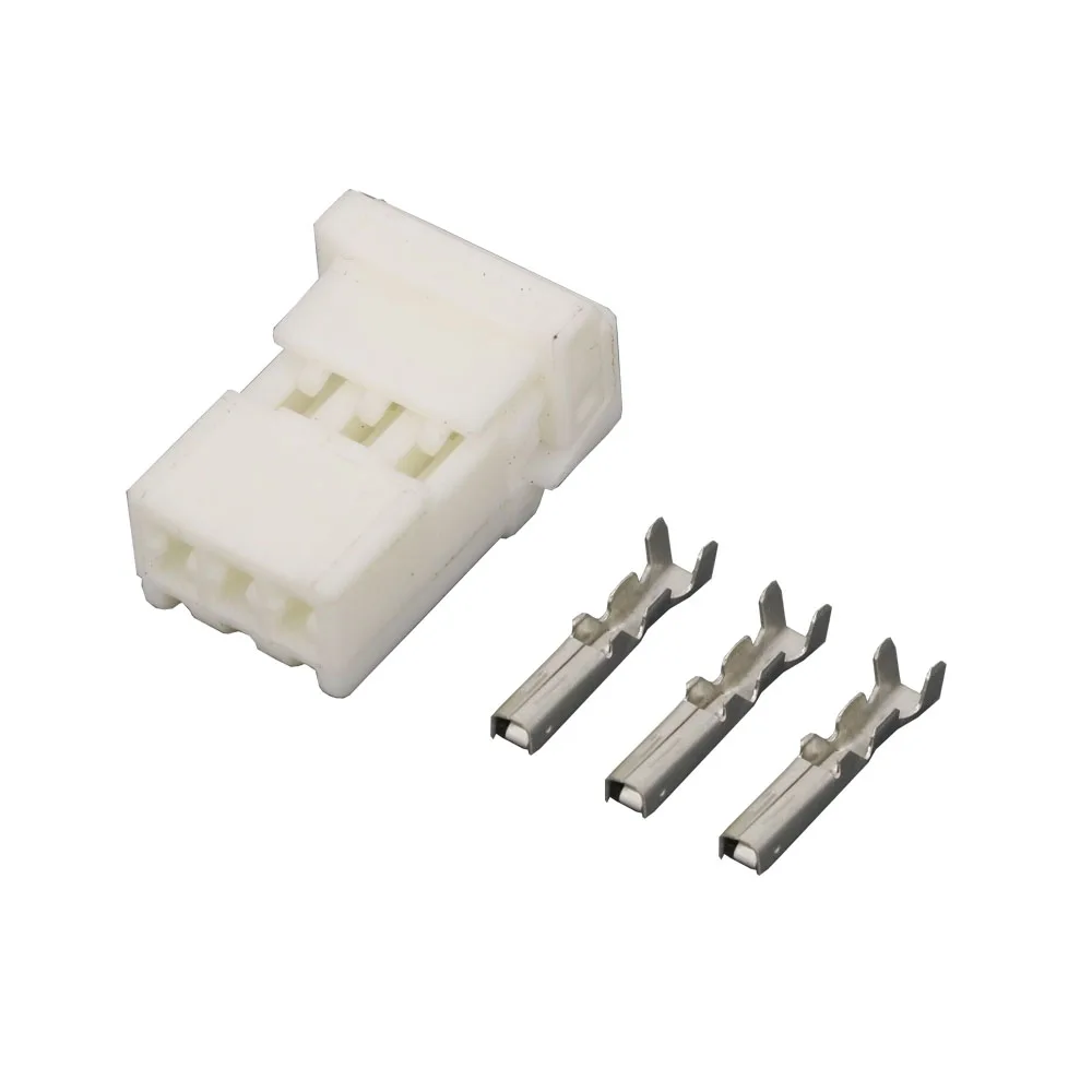 5 sets 3 pin auto white car connector without terminal DJ7033-2.2-21 3P connector
5 sets 3 pin auto white car connector without terminal DJ7033-2.2-21 3P connector