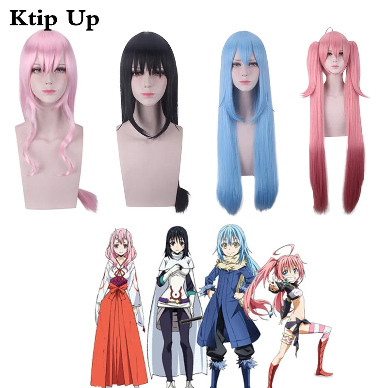 Anime That Time I Got Reincarnated As a Slime Cosplay Rimuru Tempest Milim Nava Shuna Hitz Wigs Synthetic Hair Costume Wig
Anime That Time I Got Reincarnated As a Slime Cosplay Rimuru Tempest Milim Nava Shuna Hitz Wigs Synthetic Hair Costume Wig