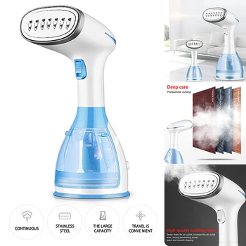 Handheld Steamer 1500W Powerful Garment Steamer Portable 15 Seconds Fast-Heat Steam Iron Ironing Machine for Home Travel
Handheld Steamer 1500W Powerful Garment Steamer Portable 15 Seconds Fast-Heat Steam Iron Ironing Machine for Home Travel