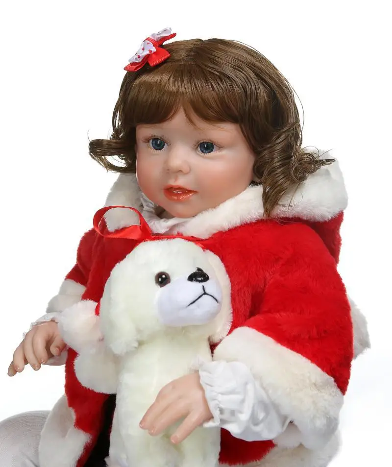 Reborn Toddler Model Rebirth a Year of Age Doll GIRL'S Toy Collection Gift Cute