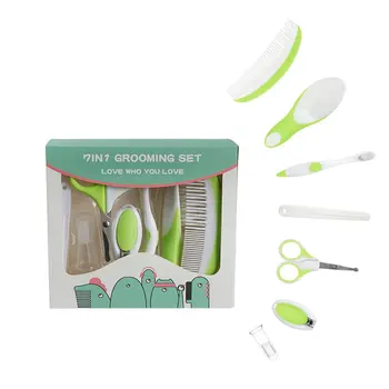 7-piece Set Baby Care Tools Baby Manicure Nail Clippers Scissors Shampoo Comb Brush Toothbrush Kit newborn baby care
7-piece Set Baby Care Tools Baby Manicure Nail Clippers Scissors Shampoo Comb Brush Toothbrush Kit newborn baby care