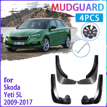 4 PCS Car Mud Flaps for Skoda Yeti 5L 2009~2017 2012 2013 2014 2015 2016 Mudguard Splash Guards Fender Mudflaps Auto Accessories
4 PCS Car Mud Flaps for Skoda Yeti 5L 2009~2017 2012 2013 2014 2015 2016 Mudguard Splash Guards Fender Mudflaps Auto Accessories