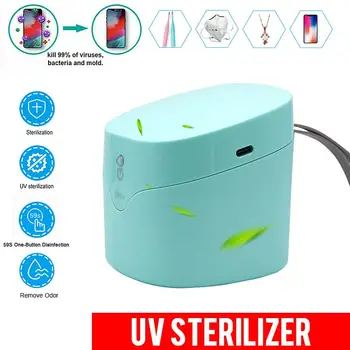 Portable LED UVC Sterilizer Box Disinfection Machine Storage USB UV Disinfection Package For Phone Toothbrush Mask Baby Bottle
Portable LED UVC Sterilizer Box Disinfection Machine Storage USB UV Disinfection Package For Phone Toothbrush Mask Baby Bottle