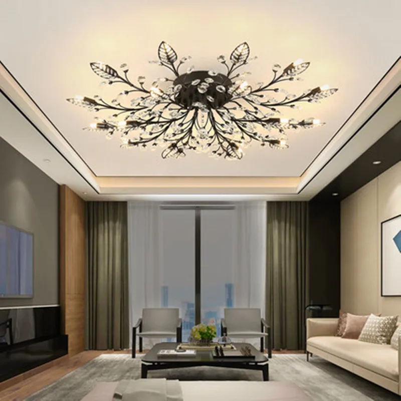 New item fancy ceiling light LED Crystal ceiling lamp modern lamps for living room lights,AC110-240V DIY Crystal lighting
New item fancy ceiling light LED Crystal ceiling lamp modern lamps for living room lights,AC110-240V DIY Crystal lighting