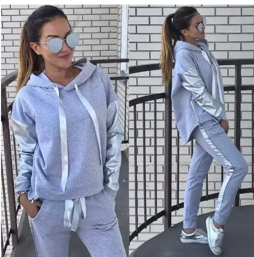 Women Tracksuit 2 Piece Set Women 2018 Winter Sweat Suits Women Two Piece Set Top And Pants Sportswear Autumn Ladies Tracksuits 
Women Tracksuit 2 Piece Set Women 2018 Winter Sweat Suits Women Two Piece Set Top And Pants Sportswear Autumn Ladies Tracksuits