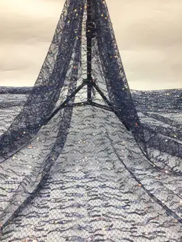 Explosion style elegant small wave net yarn sequin embroidery African lace fabric hot sale French mesh lace fabric 5yrads
Explosion style elegant small wave net yarn sequin embroidery African lace fabric hot sale French mesh lace fabric 5yrads