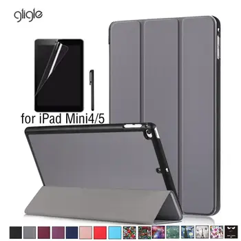 GLIGLE For iPad Mini 5 2019 smart cover case for iPad mini 4 tablet stand leather case shell +screen film+touch pen Freeship
GLIGLE For iPad Mini 5 2019 smart cover case for iPad mini 4 tablet stand leather case shell +screen film+touch pen Freeship