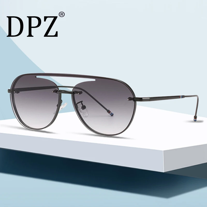 2020 DPZ новая круглая оправа женские модные градиентные солнцезащитные очки