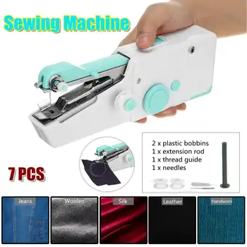 Mini Handheld Portable Electric Sewing Machine Household Diy Apparel Sewing USB Charging Or 4 No. 5 Batteries Without Battery
Mini Handheld Portable Electric Sewing Machine Household Diy Apparel Sewing USB Charging Or 4 No. 5 Batteries Without Battery